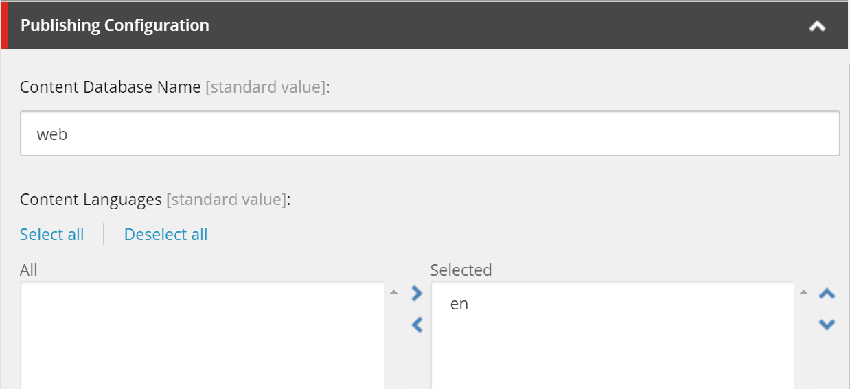 Sitelify configuration